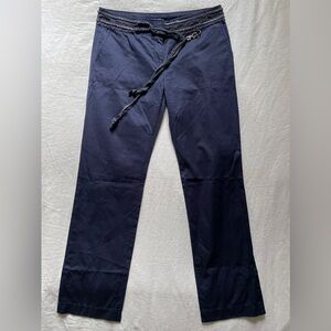 🍋☘️NWOT Philosophy di Alberta Ferretti Navy Blue Trousers